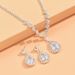 Women’s Jewelry Set Fashion Wedding Jewelry Necklace Earrings Set Rhinestone Zircon Wedding Dress Ladies Wedding Accessories High End Two Piece Set_ipsvogv.com