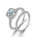 Women's Jewelry Micro Paved Zircon Ring High End Popular Combination Ring_ipsvogv.com