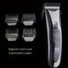 Waterproof Electric Hair Clipper with LED LCD Screen Ideal for Men's Hair Cutting and Grooming, Rechargeable Hair Cutting with Pusher for Precision C_ipsvogv.com