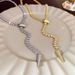 Racing Sister In Law Same Necklace For Women High End Sexy Collar Light Luxury Elegance Snake Bone Chain Neckchain Trend_ipsvogv.com