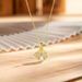 Micro Inlaid Freshwater Pearls Zircon Shell Necklace Pendant For Women, Openable And Closable S Sterg Sier Withgold_ipsvogv.com