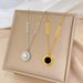 【 Full Body Titanium Steel 】 Fritillaria Roman Personality Minimalist. Real Gold Necklace In The Furnace. Female Ins_ipsvogv.com