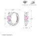 Temperament: High Grade Pure Silver Colored Zircon Ear Buckle With A Sense Of Forest Fairy Earrings Design_ipsvogv.com