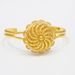 4-piece Gold-plated Ethiopian Fashion Large-sized Earrings/pendants/rings/bracelets Jewelry Set_ipsvogv.com