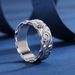 Cao Shi's New Simple Relief Vine Women's Fashion Ring Hand Jewelry_ipsvogv.com