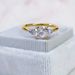 Cao Shi's Generous Temperament Four Claw Zircon For Women's Simulated Wedding Micro Inlaid Ring, Fashionable And_ipsvogv.com