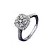 Japan And South Korea Two Carat Mossan Stone Diamond Princess Square Wrap Ring Movable Classic Versatile Tikto Live_ipsvogv.com
