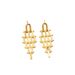 Geometric trapezoidal metal earrings for women's fashion, exaggerated personality, niche design, earrings, temperament,_ipsvogv.com