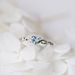 Peach Women's Copper Ring Heart Shaped Zircon Diamond Plated White K Fashion Jewelry_ipsvogv.com