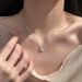 New S999 Pure Silver Temperament Necklace For Women, Lucky Money Bag Collarbone, Ethnic And National Style Sweater_ipsvogv.com