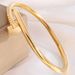 Unisex electroplated stainless steel nail bracelet fashionable light luxury women's high end non fading bracelet_ipsvogv.com