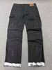 Men's Y2K Distressed Denim Jeans - Star Print Paint Splatter & Foil Design, Straight Leg Retro Streetwear_ipsvogv.com