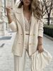 Women's Clothing Short Casual Knitted Tops Long Sleeve Jacket Coat_ipsvogv.com