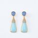 New Natural Stone Geometric With A High-end Feel, Silver Needle, Female Personality, Niche Design, And Medieval Earrings_ipsvogv.com