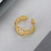 Cuban Chain Open Women's Versatile Cold Wind Titanium Steel Ring_ipsvogv.com