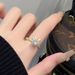 New Chinese Style Xiaolong Open Ring For Women, Light Luxury, Niche Design, Simple And Versatile, High-end Index Finger_ipsvogv.com