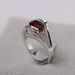 Inlaid Pomegranate Red Zircon Ring Simple And Fashionable Women's Instagram Internet Celebrity Handmade_ipsvogv.com