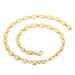 Women's Jewelry Titanium Steel Necklace Simple And Advanced Sense Of Fashion Coffee Bean Pig Nose Stainless Steel Gold Titanium Steel Necklace_ipsvogv.com