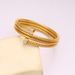 Wemen's Jewelry Multi Layer Stacked Zircon Bracelet Fashionable Titanium Steel Gold Plated Open Bracelet_ipsvogv.com