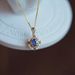 S Pure Silver Pendant, Women's Diamond Studded Gold-plated Temperament, Fashionable And Luxurious Necklace, Versatile_ipsvogv.com