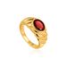 Unisex Personalized Fashion All Match Ring Inlaid White And Green Ring Retro Multi Color Zircon Ring_ipsvogv.com