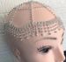 Fashion hair accessories full of diamonds personality tassel rhinestone mesh headdress female model all match trend_ipsvogv.com