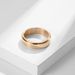 Men's Jewelry Simple Plain Ring With Engraving Stainless Steel Smooth Rotating Ring Cool Neutral Style Genderless Couple Ring_ipsvogv.com