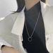 Wang Yibo's Same Style Titanium Steel Ring Necklace For Women's Instagram Trendy Hip Hop Personality Couple 2021 New_ipsvogv.com