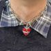 Wind Black Men's Chain Hip-hop Punk Rock Couple Collar Women's Neck Strap Skull Rivet Necklace Accessories_ipsvogv.com