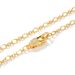 Light Luxury Fashionable Lock Inlaid Zircon Design S925 Silver Plated Gold Necklace Bracelet Female_ipsvogv.com