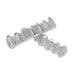 Unisex Hip Hop Braces With Diamond Letters Vampire Dentures Hip Hop Halloween Costume_ipsvogv.com