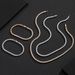 Zircon Tennis Single Row Claw Chain Bracelet Personalized Street Hip Hop Cuban Men's And Women's Necklace_ipsvogv.com