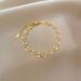 Exquisite Charm Rhombus Cute Fashion Personality Pig Nose Stainless Steel Chain Bracelet For Women Jewelry_ipsvogv.com