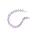 Fashionable, Light Luxury, Personalized Love Purple Water Diamond Bracelet Handpiece_ipsvogv.com