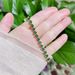 Zulu Nano Ethnic Style For Girls, Simple And Niche Geometric Green Plated Real Gold Electrophoretic Bracelet_ipsvogv.com