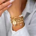 Link Bracelets Women Unique Pearl Bangle Set Wrist Chain Stylish Accessories Fashion Anime Customized Jewelry_ipsvogv.com
