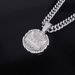 Unisex Alloy Necklace Men And Women's Last Supper Pendant Hip Hop Personality Fashion Rap Diamond Pendant_ipsvogv.com