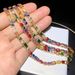 Women's Jewelry Simple Colored Zircon Bracelet Micro Inlaid Colored Zircon Personality Hip Hop Ladies Bracelet_ipsvogv.com