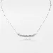 High Edition Classic Design Cubic Zirconia Rivet Clash Love Necklace Pendant Women Girls 316L Titanium Steel Wedding_ipsvogv.com