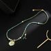 2024 New Chinese Style Drop Glazed Flower Pendant With High-end And Niche Design Necklace_ipsvogv.com