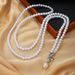 Pearl Strap Cross Body Chain Waist Chain Women's Versatile Simple Multi Layer Stacking Necklace Dress Waist Chain_ipsvogv.com