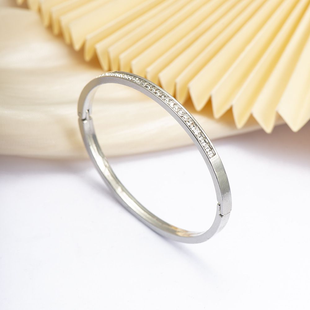 Four Sided Women's Bracelet, Accessories, Novice Jewelry, Inlaid Diamond Jewelry_ipsvogv.com