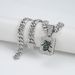 National trend mahjong pendant is popular Cuban chain is the same for men and women. Niche hip hop style accessories_ipsvogv.com