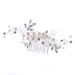 New Pearl Hair Comb White Crystal Headdress Banquet Hair Wedding Dress Accessories Bride Headdress Comb_ipsvogv.com
