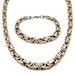 Hot Selling Gold Hip Hop Titanium Steel Cuban Bibi Neck Necklace Sweater Chain Male_ipsvogv.com