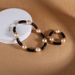 Fashion Acrylic Bamboo Ring Jewelry Personality Exaggerated Large Bead Bracelet Necklace Set_ipsvogv.com