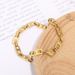 Men's Jewelry Street Coffee Beans Stainless Steel 304 Pig Nose Character Bracelet_ipsvogv.com