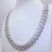 Iced Out Pass Diamond Tester Sterling Sier Necklace Vvs Moissanite Cuban Link Chain_ipsvogv.com