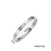 Instagram Fashion Women's Diamond Set Clover Stainless With Colorless Light Luxury Buckle Titanium Steel Bracelet_ipsvogv.com