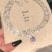 Paris Serenade "French Super Sparkling Water Drop Zircon Necklace Exquisite Light Luxury Style Banquet Niche Clavicle_ipsvogv.com